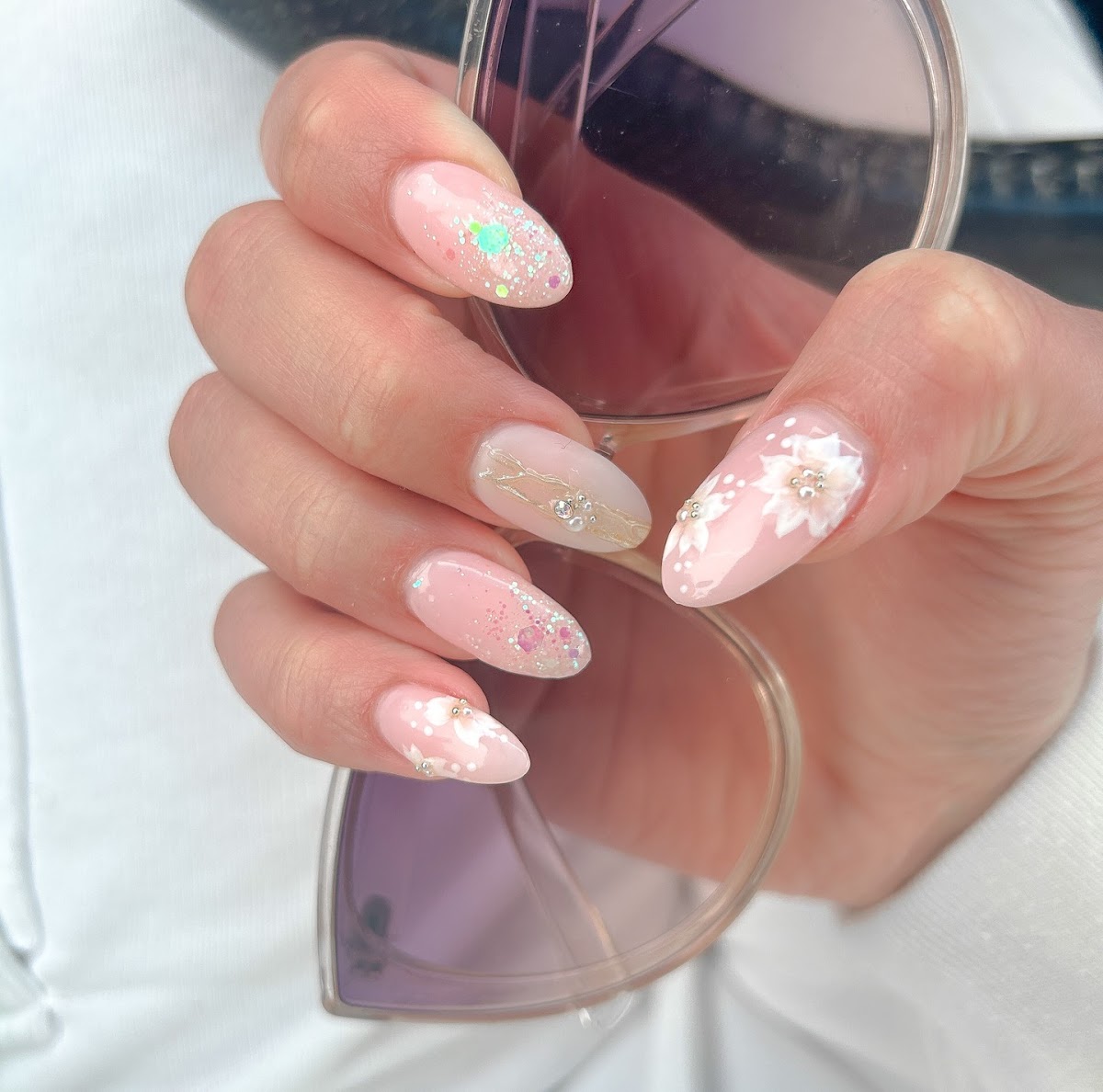 Nail artistry at Snow Nails Spa